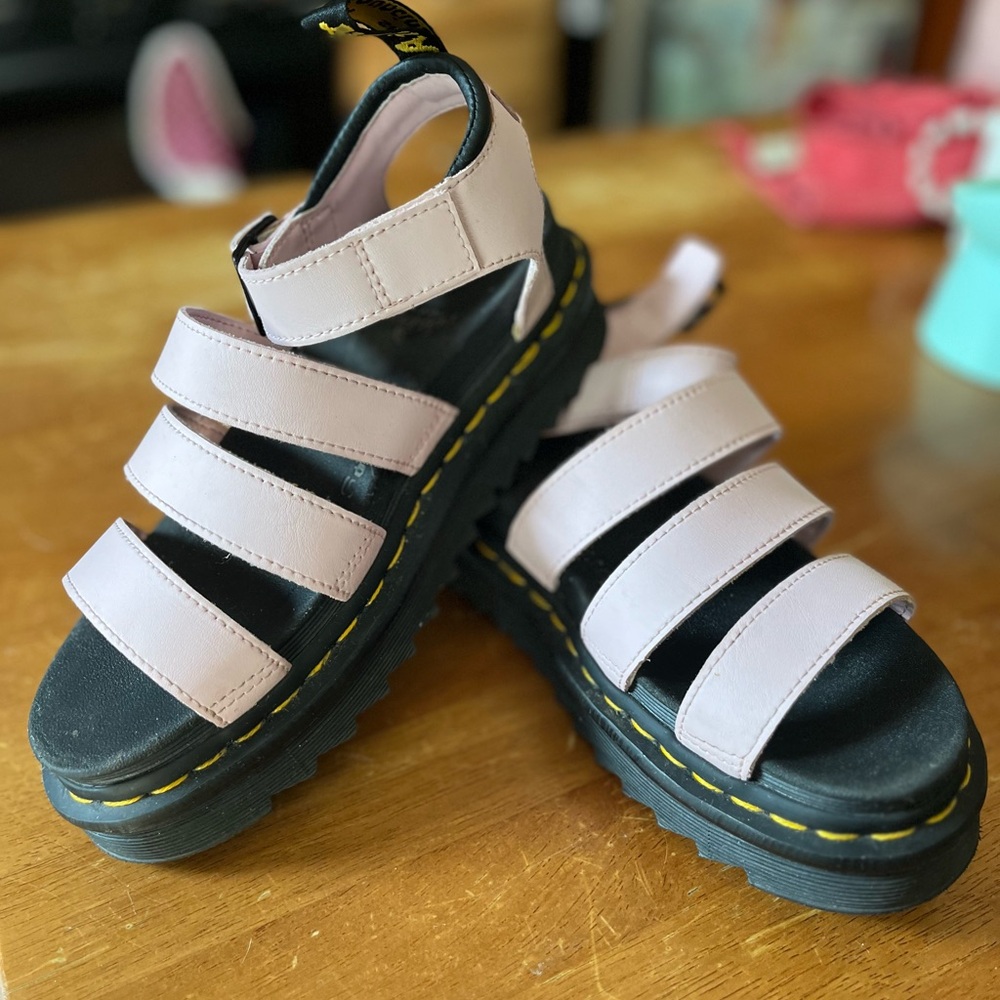 Doc Martens Blair Sandals pink size 7